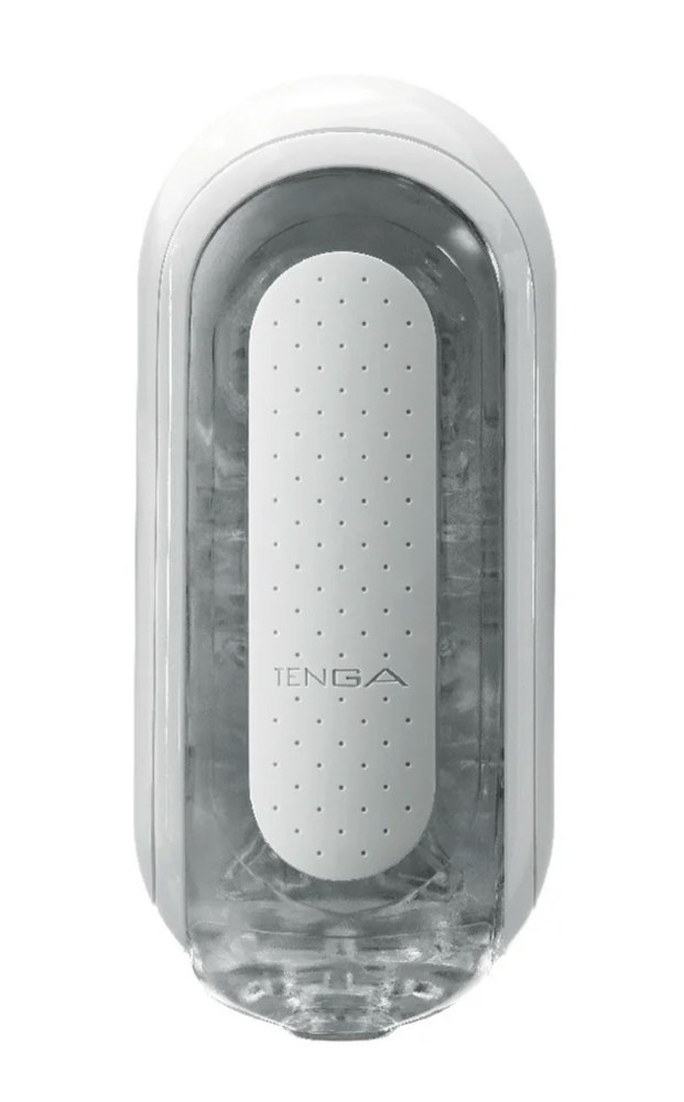 White and translucent TENGA FLIP ZERO